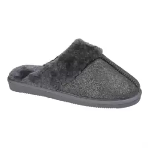 Image of Sleepers Womens/Ladies Juliet Sparkle Slippers (5 UK) (Black)