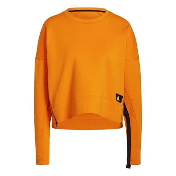 Image of adidas Sportswear Mission Victory Crew Sweatshirt - Orange