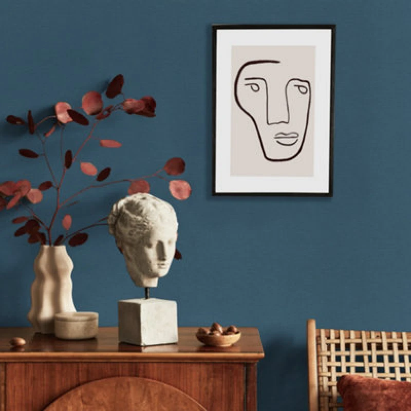 Image of Superfresco Easy Superfresco Easy Amour Texture Wallpaper in Blue Size: 10000mm_x_520mm Blue 10000mm_x_520mm Unisex 5011583652574