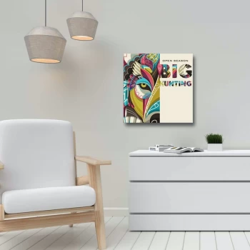 Image of 45452019C - 016 Multicolor Decorative Canvas Painting