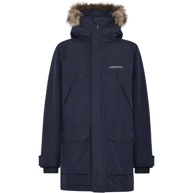 Image of Parka Didriksons Rick 2 Bleu Unisex L