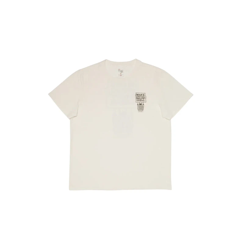 Image of Nudie Jeans T-Shirt Nudie Jeans Roy Garbage Blanc Male S