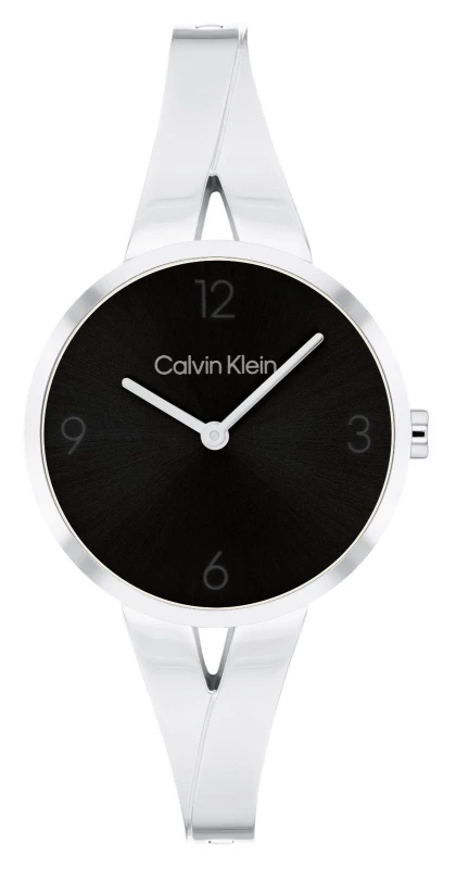 Image of Calvin Klein 25100026 Womens Joyful (30mm) Black Dial / Watch