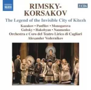 Image of Nikolai Rimsky-Korsakov - Rimsky-Korsakov: The Legend of the Invisible City of Kitezh CD Album - Used