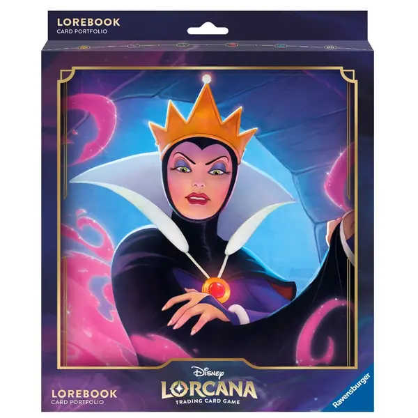 Image of Ravensburger Disney Lorcana The Evil Queen Card Portfolio - Wave 1