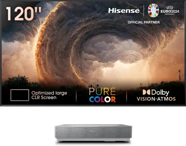 Image of Hisense 120" 120L5FTUKA12 Smart 4K Ultra HD Laser TV