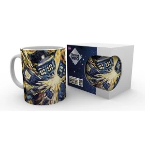 Image of Doctor Who Exploding Tardis Mug