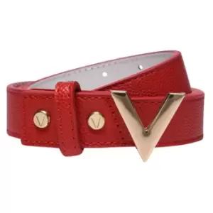 Image of Valentino Bags Valentino Divina Skinny Belt - Red