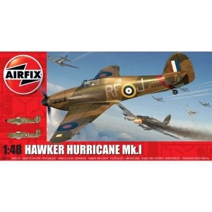 Image of Hawker Hurricane Mk.1 Series 5 1:48 Air Fix Model Kit