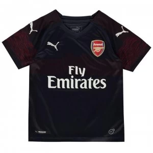Image of Puma Arsenal Away Shirt 2018 2019 Junior - Navy