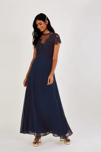 Image of 'Diana' Lace Maxi Dress