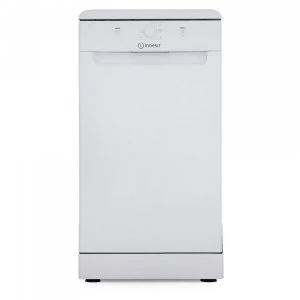 Image of Indesit DSFE1B10UKN Slimline Freestanding Dishwasher