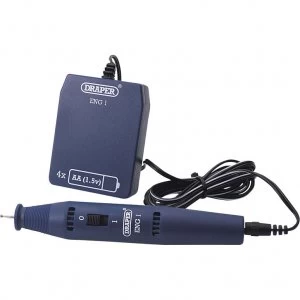 Image of Draper Battery Powered Diamond Tipped Engraver