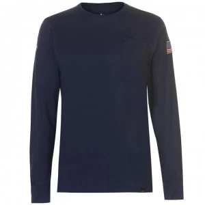 Image of Alpha Industries Pocket Tee - Rep Blue