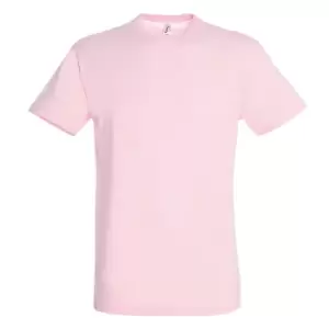 Image of SOLS Mens Regent Short Sleeve T-Shirt (S) (Pale Pink)
