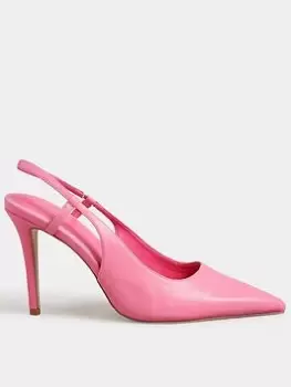 Image of Long Tall Sally Sexy Sling Back Court Shoe - Pink, Size 9, Women