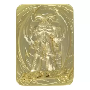 Image of Yu-Gi-Oh! Replica Card Summoned Skull (gold plated)