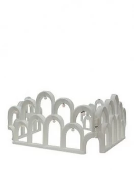 Image of Streetwize Accessories Solar Garden Fence Border 49X34Cm