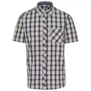 Image of Trespass Mens Wackerton Shirt (XS) (Navy)