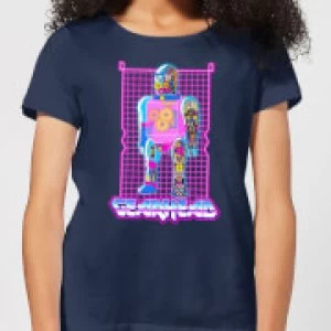Image of Rick and Morty Gearhead Womens T-Shirt - Navy - S