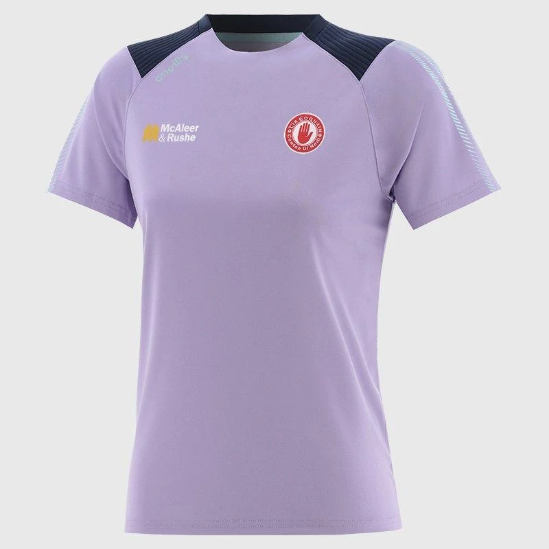 Image of ONeills Tyrone Dynamo T-Shirt Ladies Pur/Mar/Grn female 8 (XS)