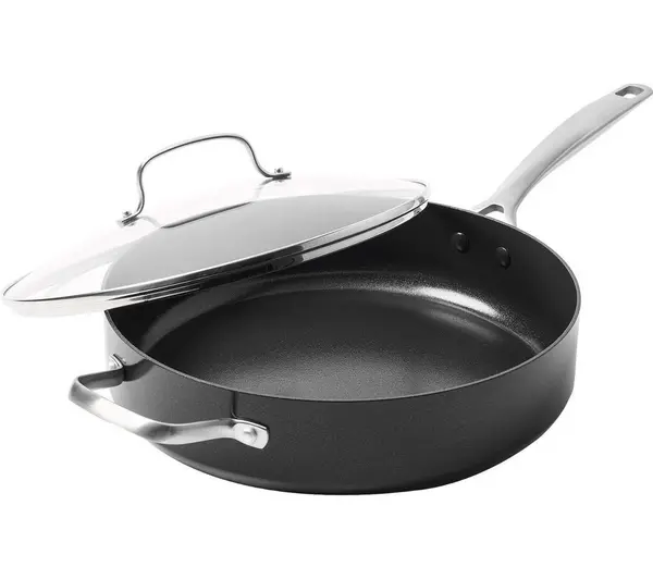 Image of GREENPAN Copenhagen CC003347-001 28cm Non-stick Saut Pan - Black 4895156669456