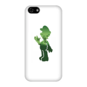 Image of Nintendo Super Mario Luigi Silhouette Phone Case - iPhone 5C - Snap Case - Matte