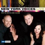 Image of New York Voices - Live with the WDR Big Band Cologne (Live Recording) (Music CD)