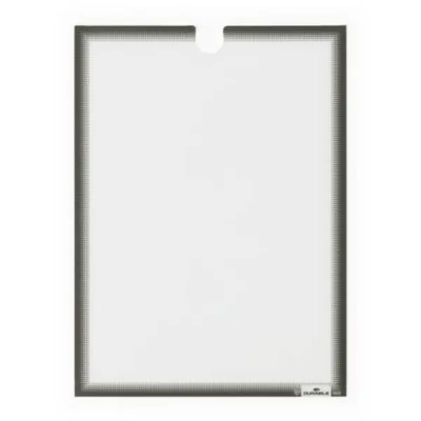 Image of Durable 400657 Document holder Anthracite (W x H x D) 236 x 323 x 0.27mm A4 portrait, A4 landscape