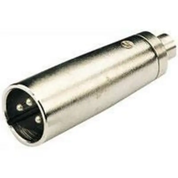 Image of Skytronic 3 Pin XLR Plug To RCA Phono Socket