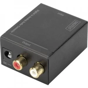 Image of Digitus Audio/phono Converter DS-40133 [Toslink, RCA Digital - RCA]