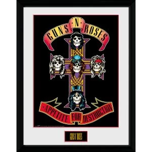 Image of Guns N Roses Appetite Framed Collector Print