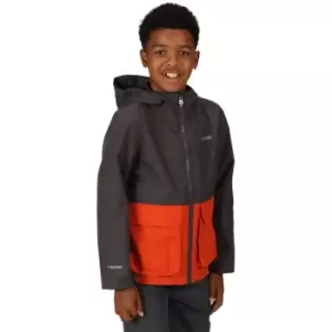 Image of Regatta Boys Hywell Waterproof Durable Hooded Jacket 14 Years - Chest 86-98cm (Height 164-170cm)