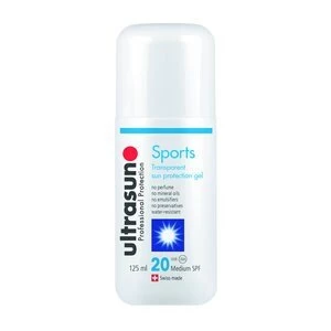 Image of Ultrasun Sports Transparent Sun Protection Gel SPF20 125ml