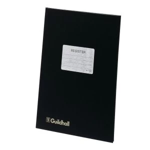 Image of Guildhall Attendance Register 24 Openings 298x203mm Black