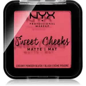 Image of NYX Professional Makeup Sweet Cheeks Blush Matte Blush Shade DAY DREAM 5 g