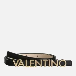 Image of Valentino Belty Logo-Detailed Faux Leather Belt - M