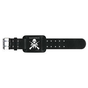 Image of Iron Maiden - A Matter Of Life And Death Leather Wrist Strap