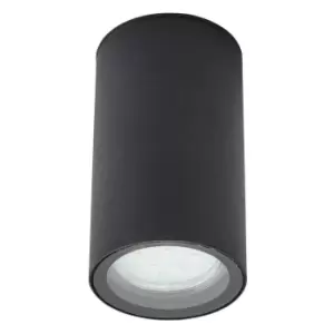 Image of Zinc Ceiling Light Porch Ceiling Light LETO Black