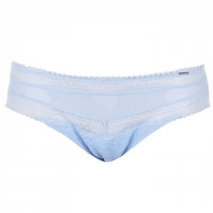 Image of Chantelle Festivite Tanga brief - Icy Blue 0FC
