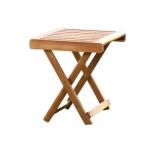 Image of Garden Gear Acacia Folding Side Table