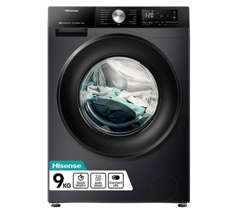 Image of Hisense WF3S9043BB3 9KG 1400 Spin Washing Machine