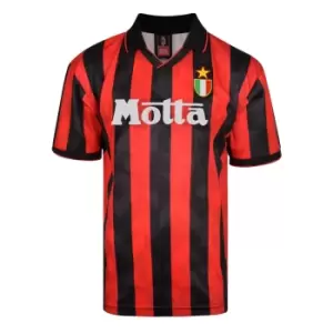 Image of Score Draw AC Milan 1994 Retro Football Shirt