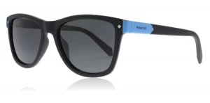 Image of Polaroid Junior PLD8025/S Sunglasses Matte Black 003 Polariserade 48mm