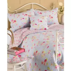 Image of Riva Home - Honeypotlane Bedspread (Double) (Blue) - Blue