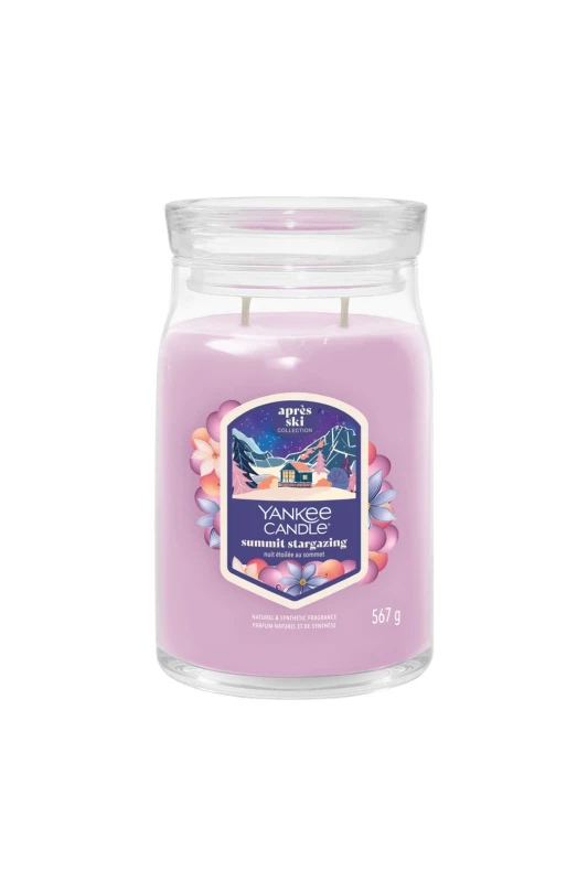 Image of Yankee Candle Womens Signature Large Jar Summit Stargazing Multicolor Female
