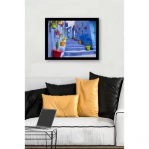 Image of SC1000 Multicolor Decorative Framed MDF Painting