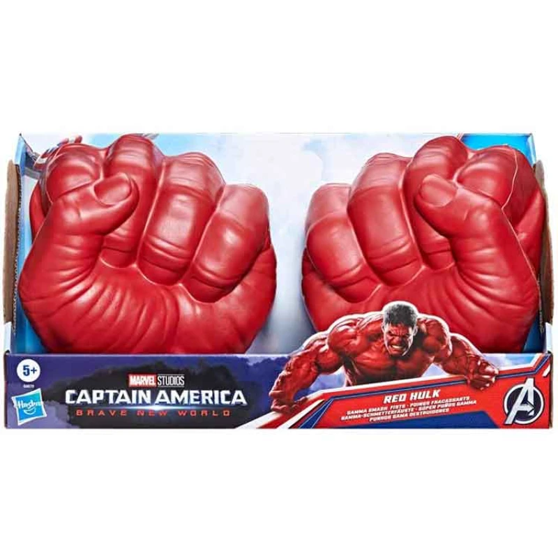 Image of Marvel Avengers Captain America: Brave New World Red Hulk Gamma Smash Fists 1023198