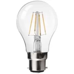 Image of Kosnic 4.5W LED BC/B22 Clear Filament GLS Warm White - KFLM4.5GLS/B22-CLR-N27