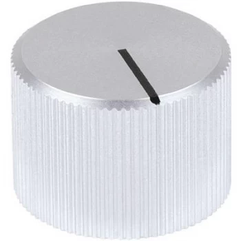 Image of Mentor 509.611 Aluminium Turning Knob Setscrew Fixing With Indicator Anodised